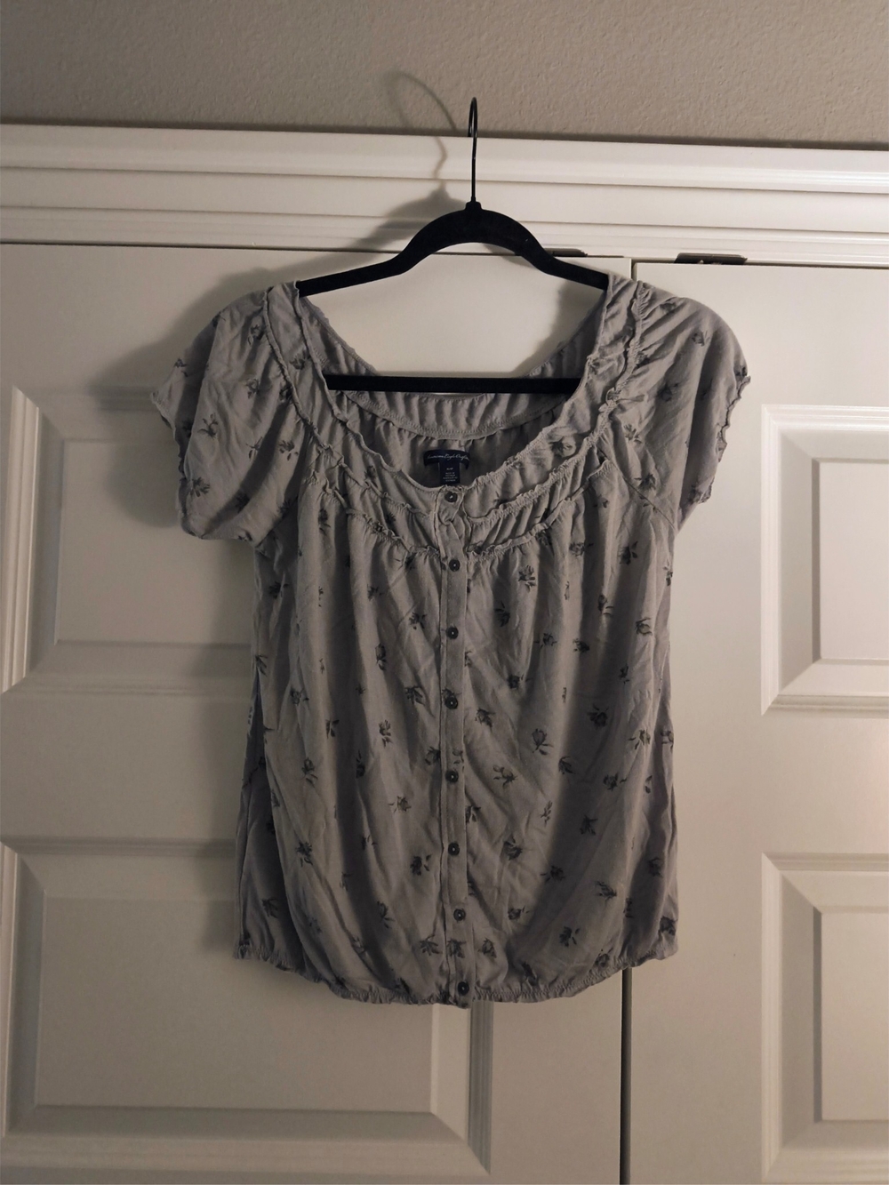 2000s American Eagle Cap Sleeve Top